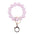 Wholesale  Creative DIY Valentine's Day Wooden Beads Beaded Bracelet Keychain