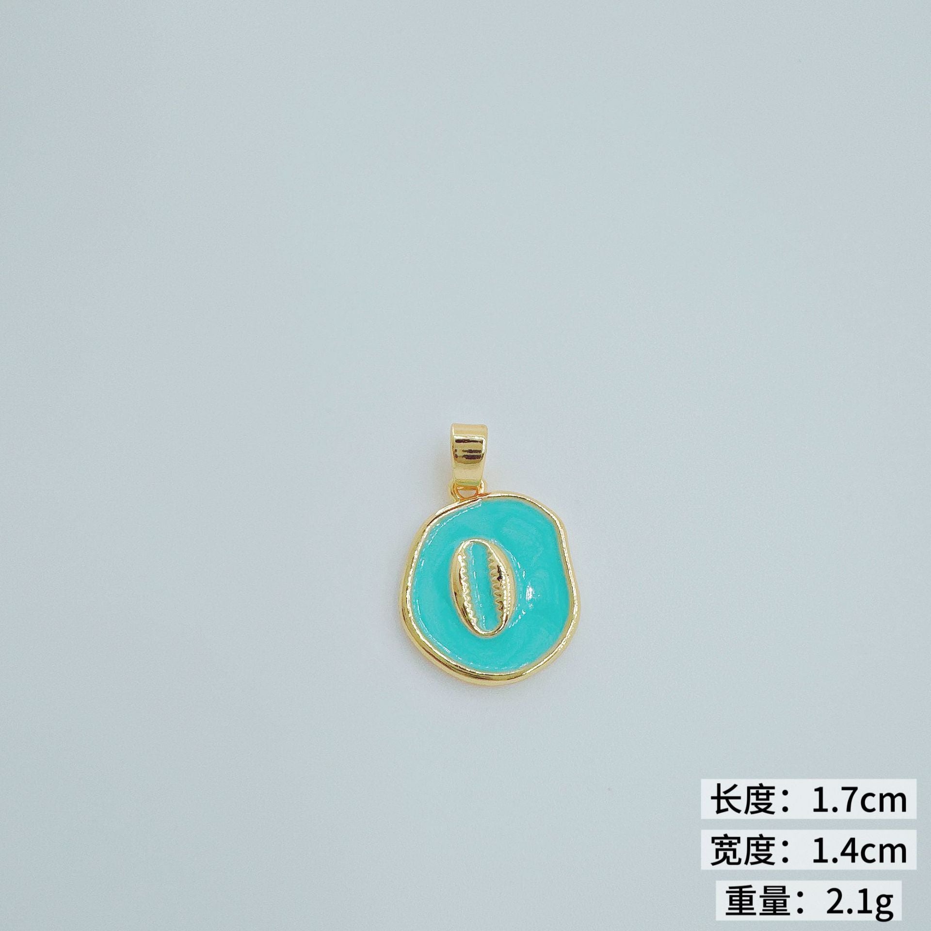 Wholesale Gold Plated Copper DIY Pendant Necklace European Style Jewelry Accessory for Women