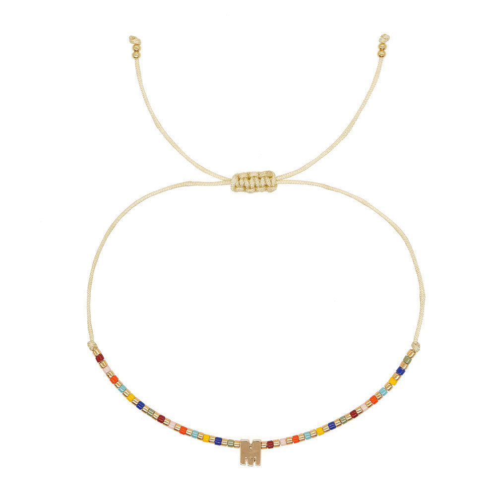 Bracelet en gros en cristal bracelet à la main