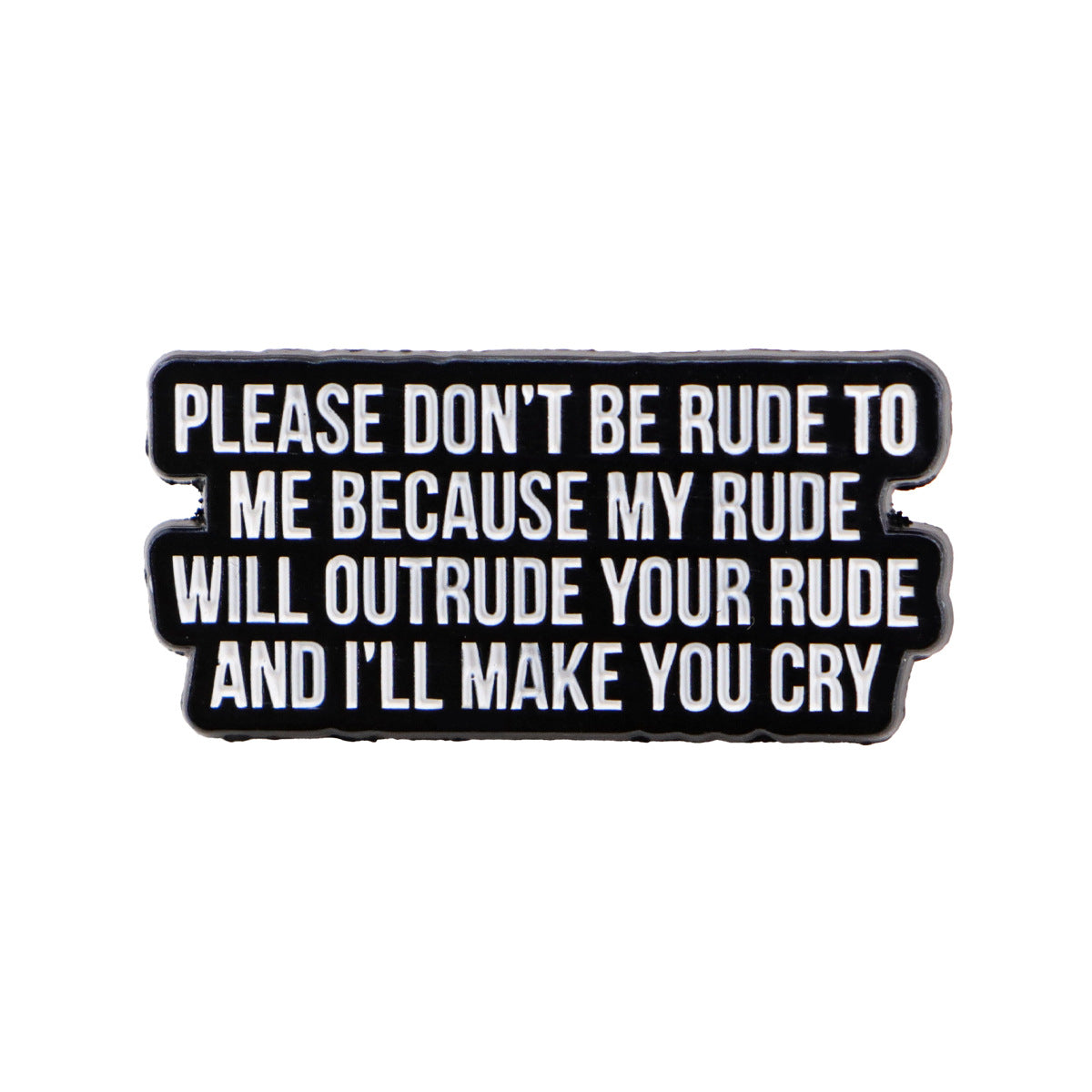 Wholesale English Quote Star Character Brooch Badge