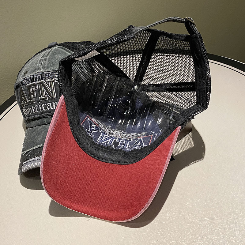 Wholesale Lettering embroidered baseball cap