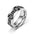 Wholesale  multi-color rotating stainless steel gear ring