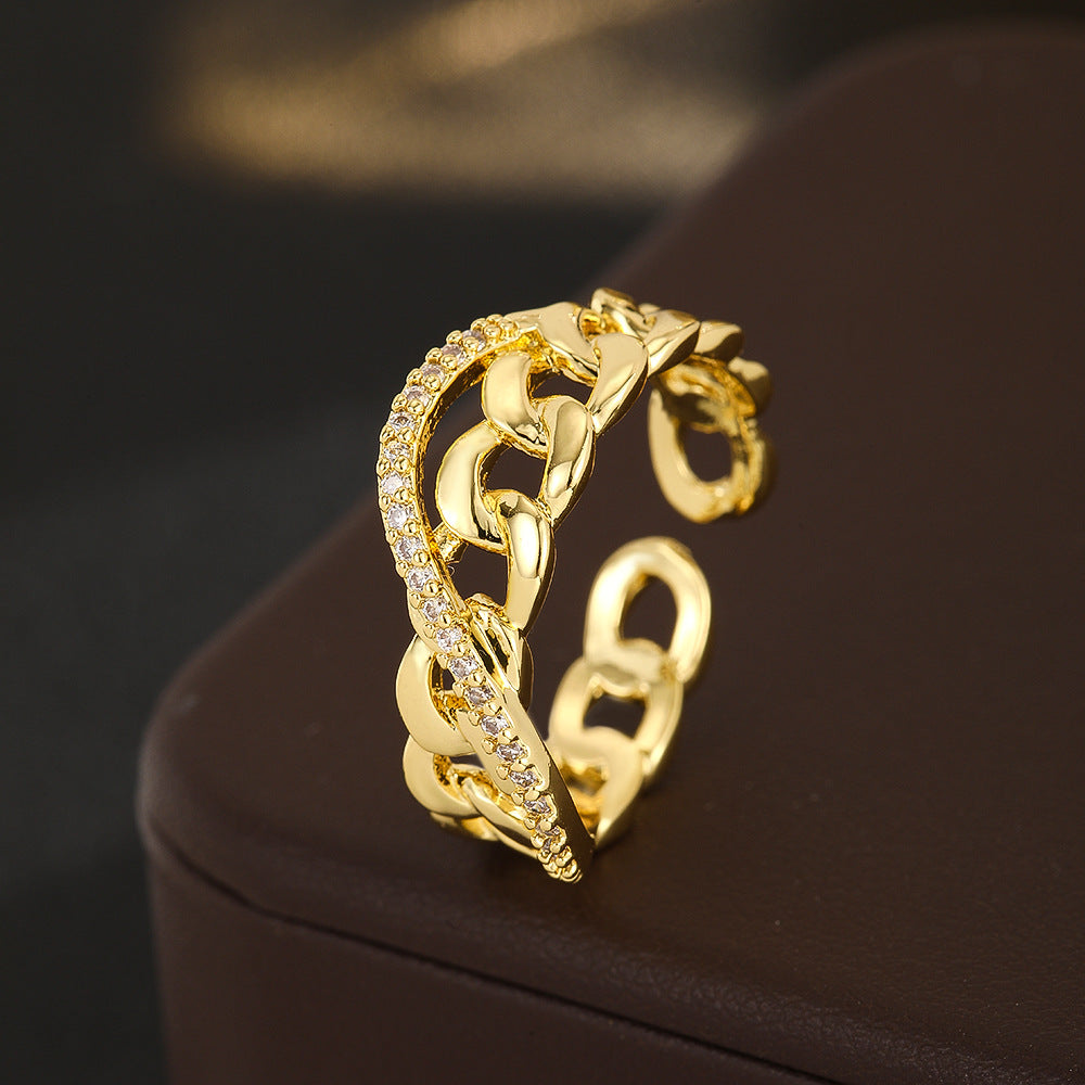 Wholesale Wheat Design Open Ring Gold Tone Adjustable Women S Fashion Jewelry Gift