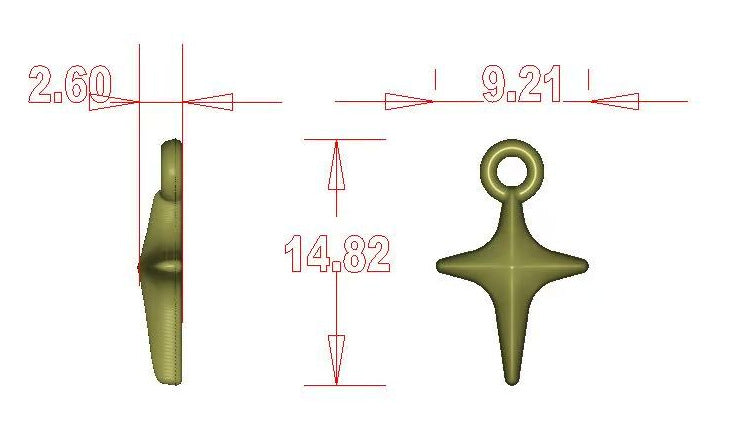 Wholesale Casual New Titanium Steel Small Star Cross Pendant Necklace Women' s Accessories Versatile Stylish Sweet Cool Style Snake Bone Chain