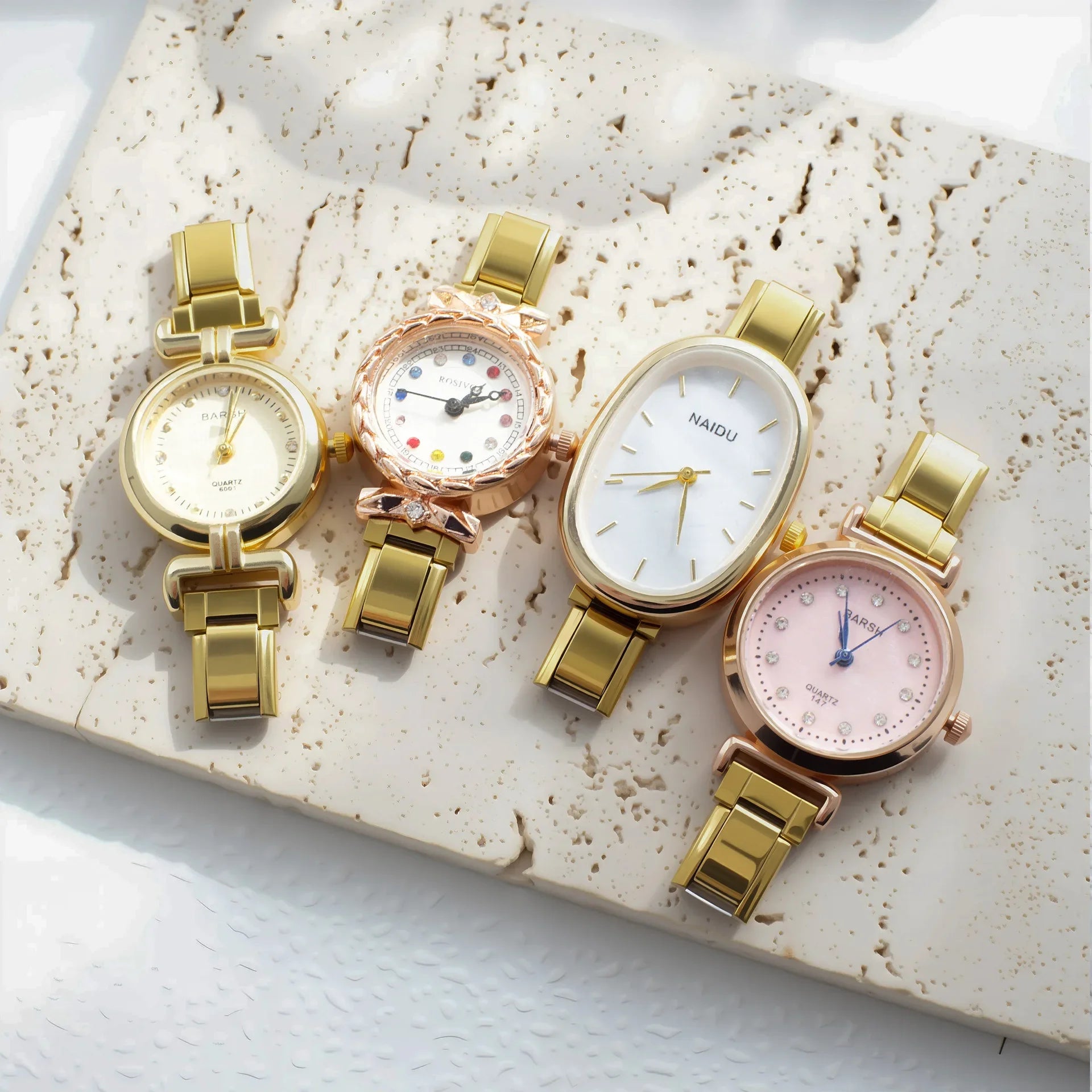 Wholesale Italian Charm Bracelet DIY Splicing Quartz Watch Stainless Steel Composable Bracelet