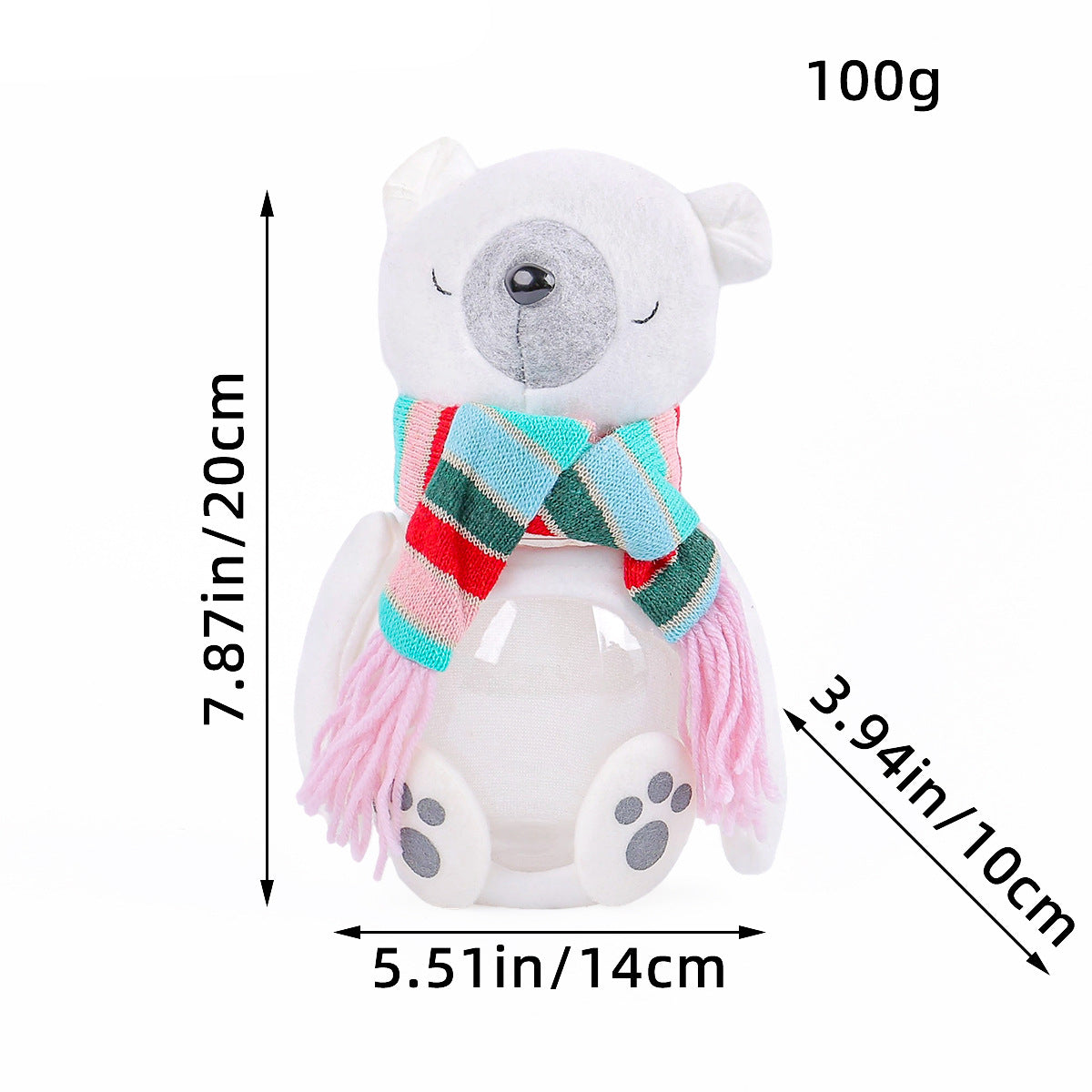 Wholesale  Christmas Decorations Christmas Elk Gift Jar Creative Decorations