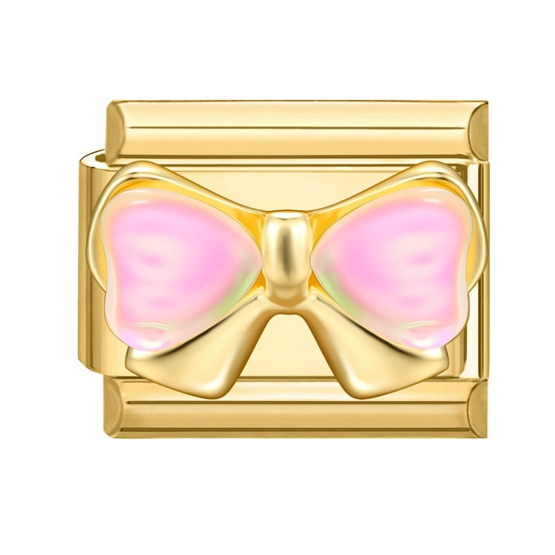 Wholesale Italian Charm Bracelet 9mm DIY Splicing Cute Creative Stainless Steel Composable Bracelet