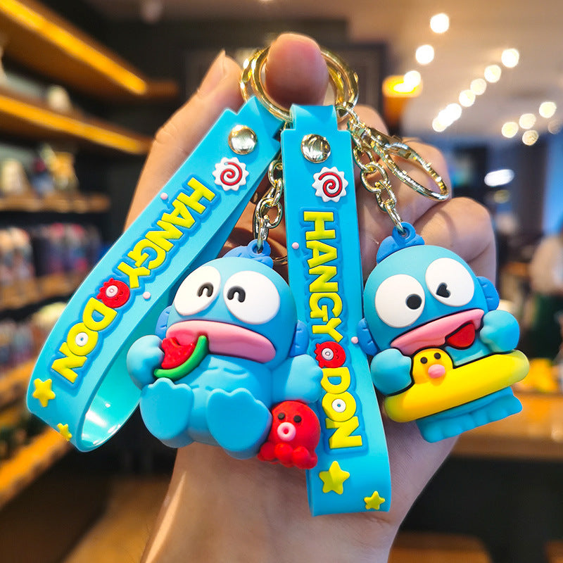 Wholesale Cartoon Cute Silicone Keychains ACCVIP-KC-FanChe002