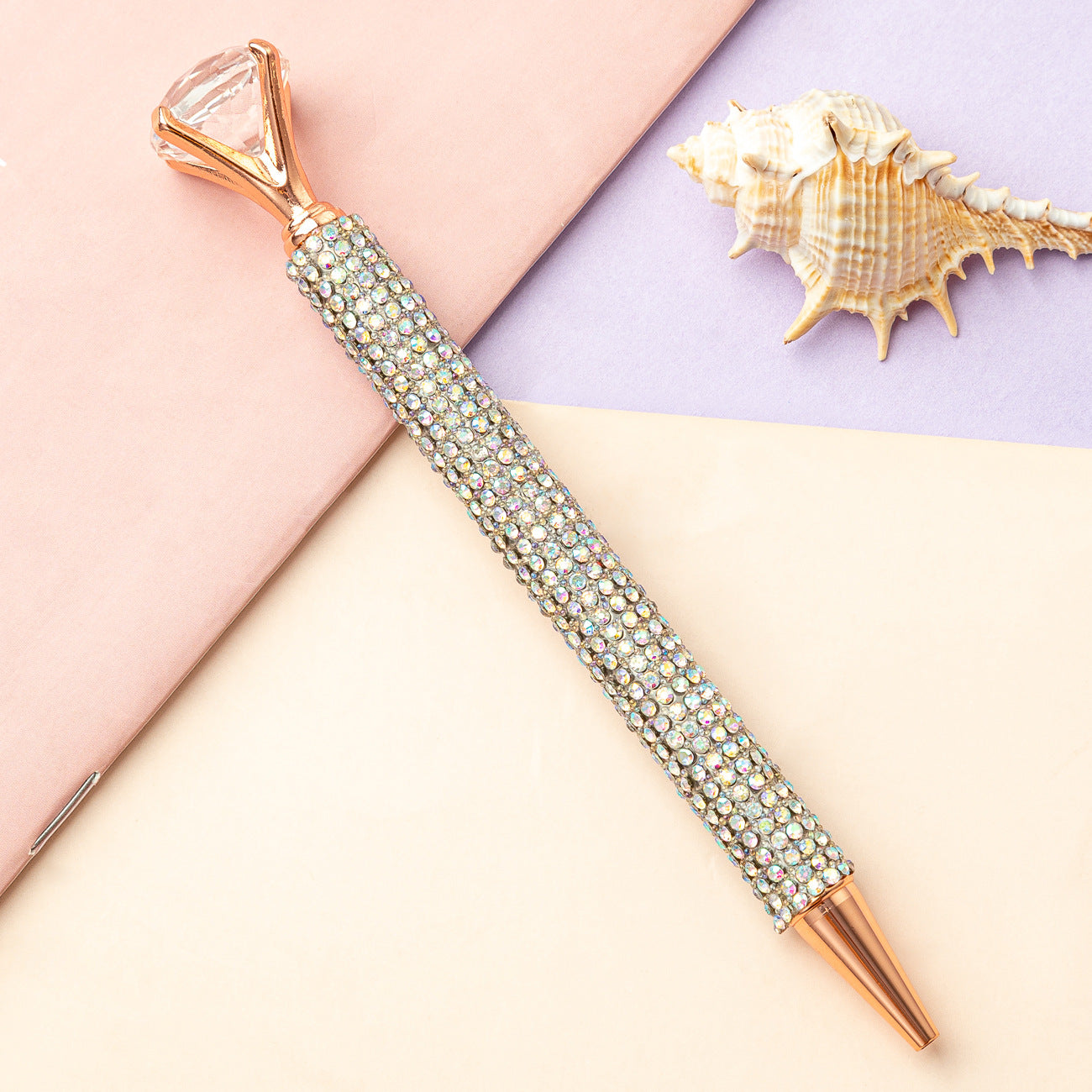 Wholesale Big Diamond Metal Ballpoint Pen