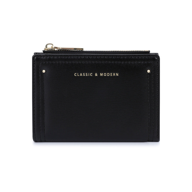 Wholesale Short Small Folding Pu Leather Card Holder Wallet ACC-WT-Tailian007