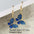 Wholesale Colorful Glitter Butterfly Earrings