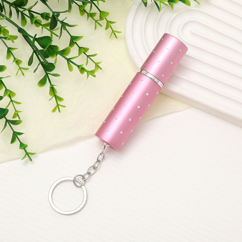 Wholesale Mini 10ml Perfume Bottle Portable Keychains ACC-KC-ZhiYa045