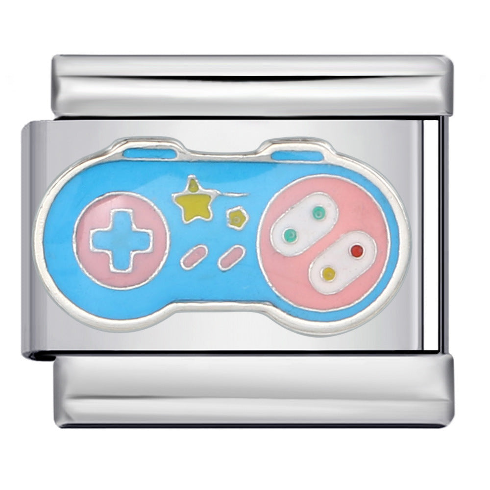 Wholesale Italian modularMusic Lover Series Stainless Steel Bracelet