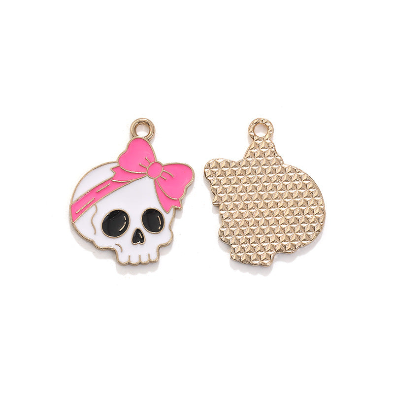Wholesale  Pink Series Zinc Alloy Pendant DIY Phone Chain Jewelry Accessory for Party