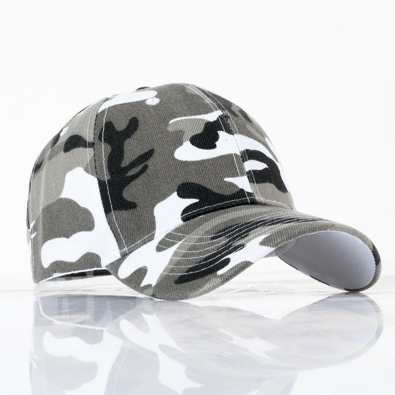 Wholesale Trendy Camouflage Baseball Cap Adjustable Sunshade Outdoor Fishing Hat Unisex Couple Style Boutique Resale Gift