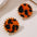 Wholesale  Leopard Earrings Round Geometric Jewelry