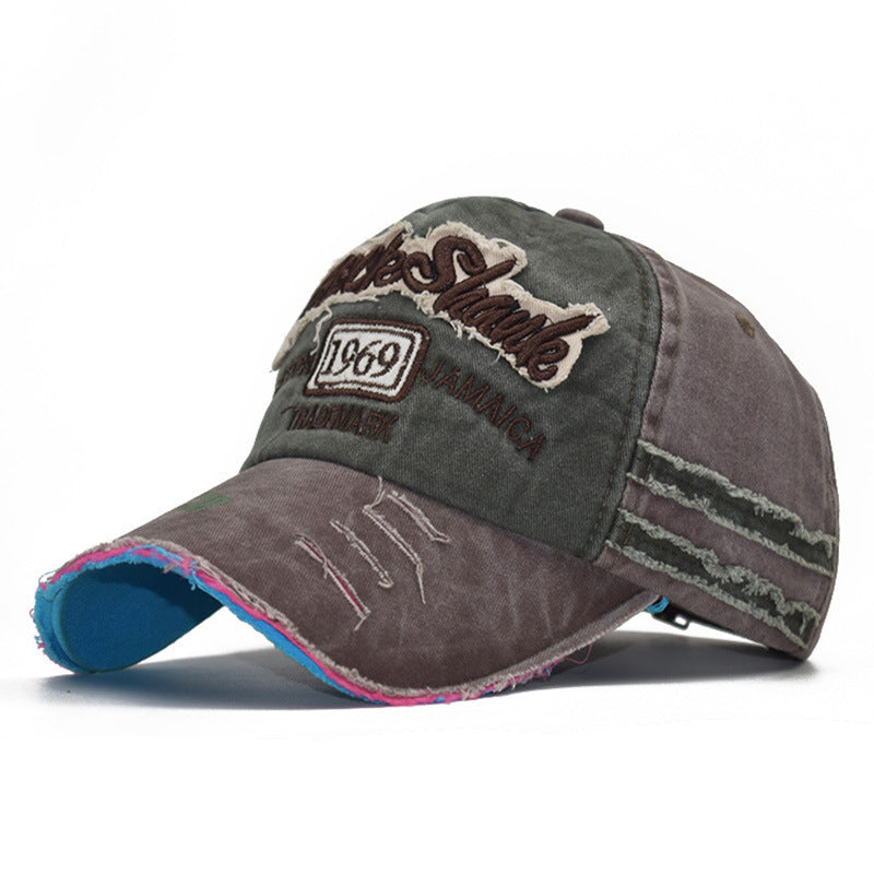 Wholesale Distressed washed baseball cap