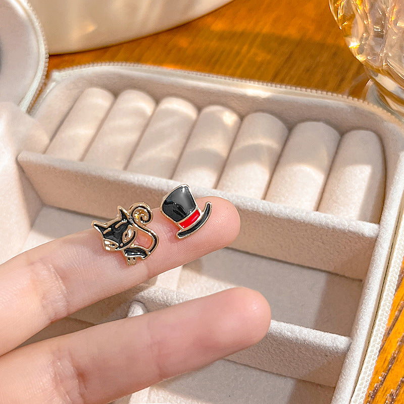 Wholesale  Cartoon Fashion Cute  Panda Collected Earrings