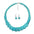 Wholesale Beaded Turquoise Clavicle Earrings Necklace
