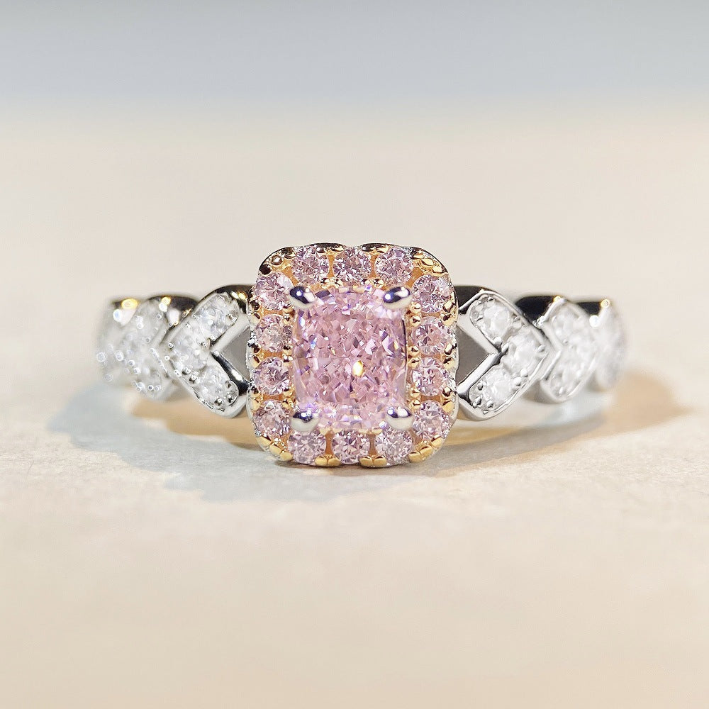 Wholesale S925 Sterling Silver Diamond Ring