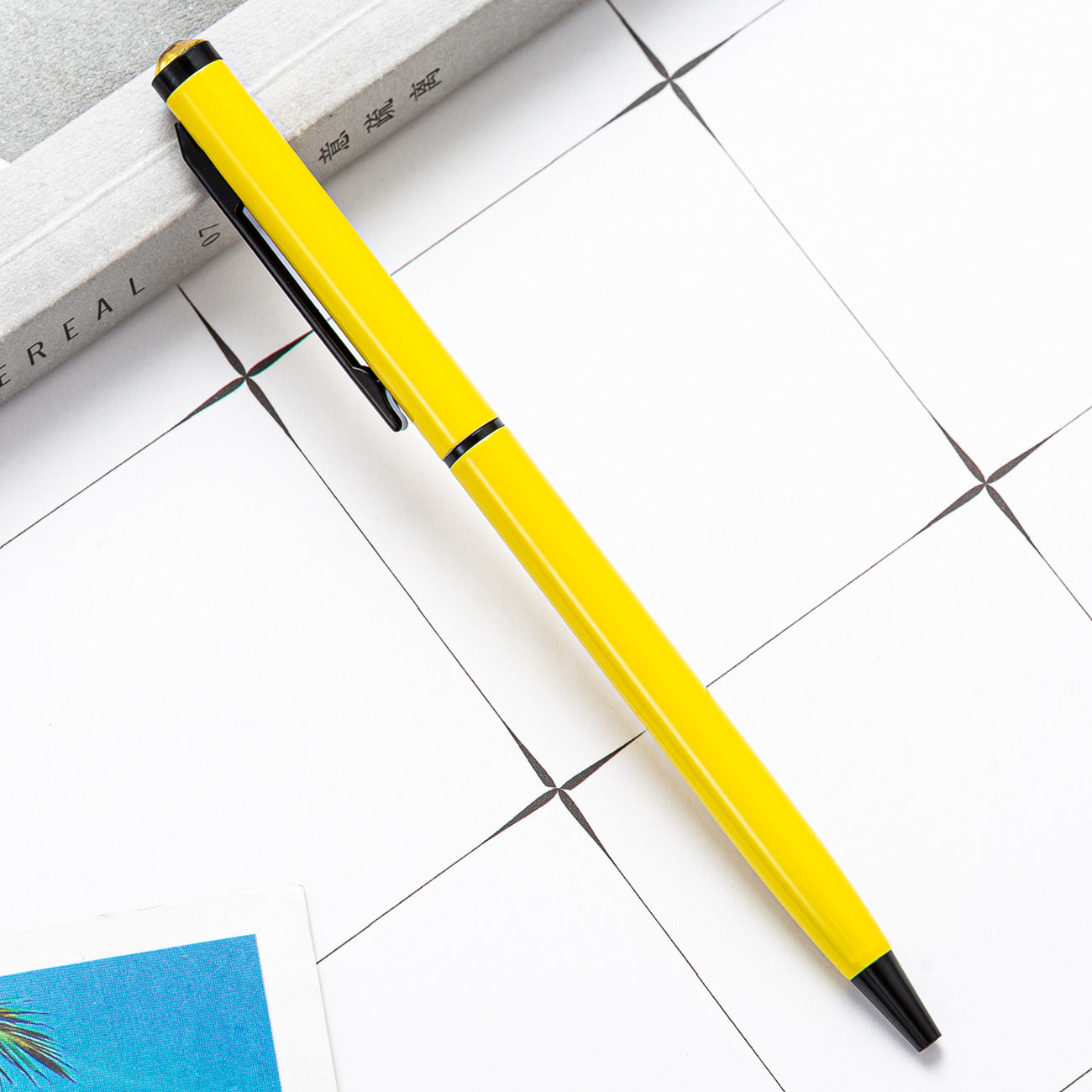 Wholesale Back to School Flat Head  multi-color pen ballpoint pen