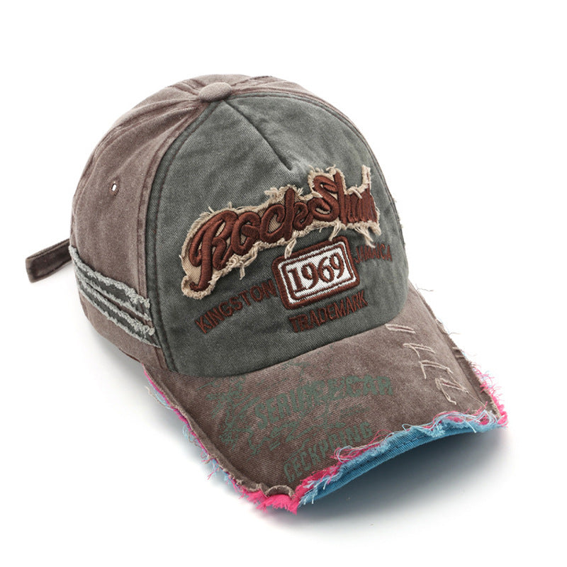 Wholesale  wash cloth fashion old 1969 baseball cap