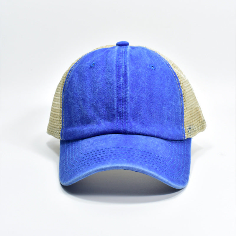Wholesale Mesh Hat Cap Cotton Plain Baseball Cap ACC-HT-XinMao003