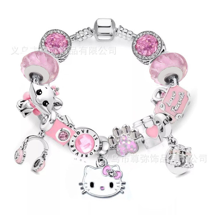 Wholesale sy Cat Mermaid Bracelet,  Alloy Electroplated Fashion Accessory for Gift