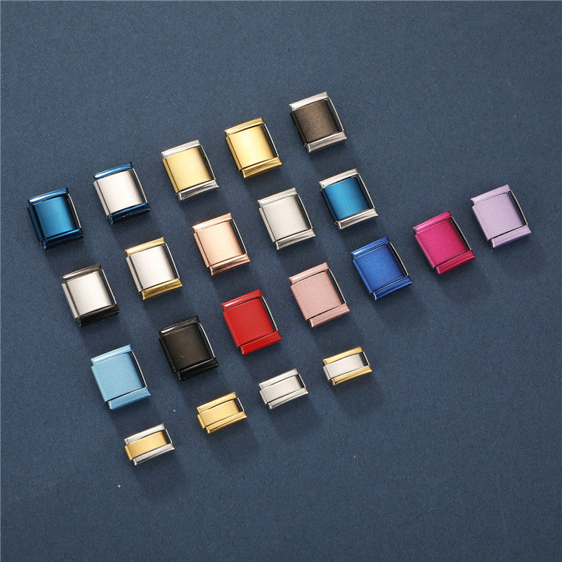 Wholesale Colorful Detachable Stainless Steel Bracelet Boutique Resale Fashion Accessory