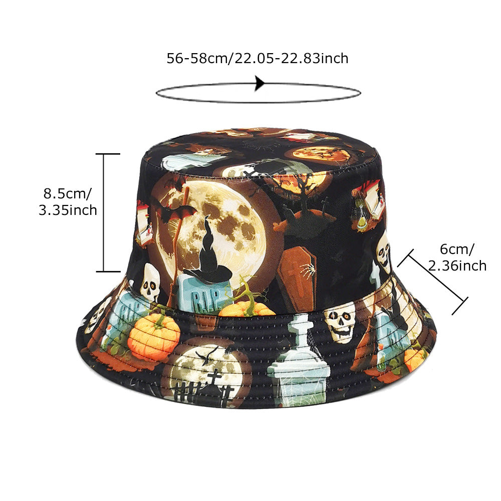 Wholesale  cartoon double-sided bucket hat