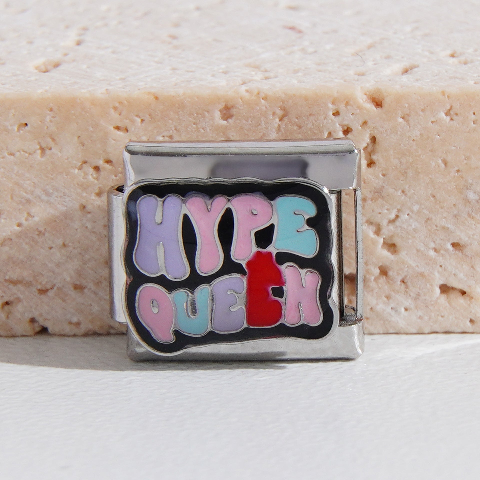 Wholesale Italian Charm Bracelet 9mm DIY Splicing Cute Creative Stainless Steel Composable Bracelet