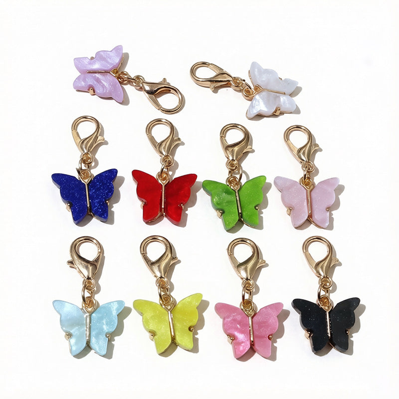 Wholesale Butterfly Alloy Pendant DIY Jewelry Accessory Craft Supply for Gift and Boutique Resale