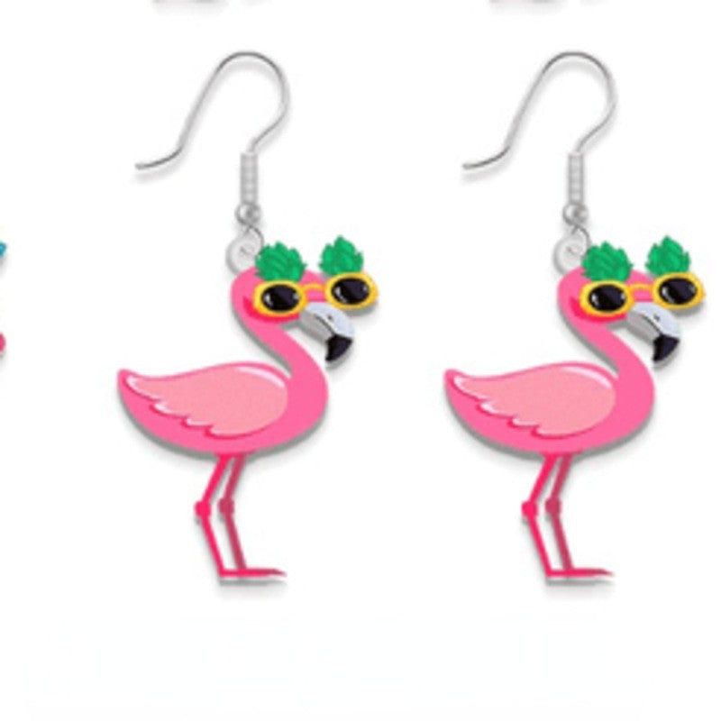Wholesale Summer Tropical Fruit Acrylic Earrings — Refreshing Style for Hawaiian Luau &  Hula Parties