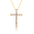 Wholesale  fashion Cross micro-inlaid necklace