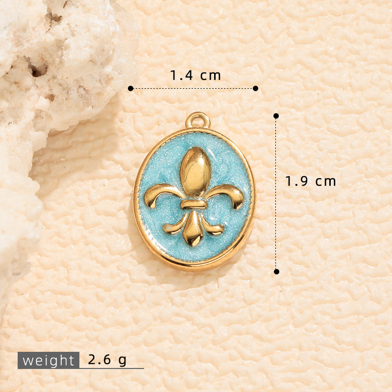 Wholesale  sun  moon stars  girl series  dripping DIY pendant