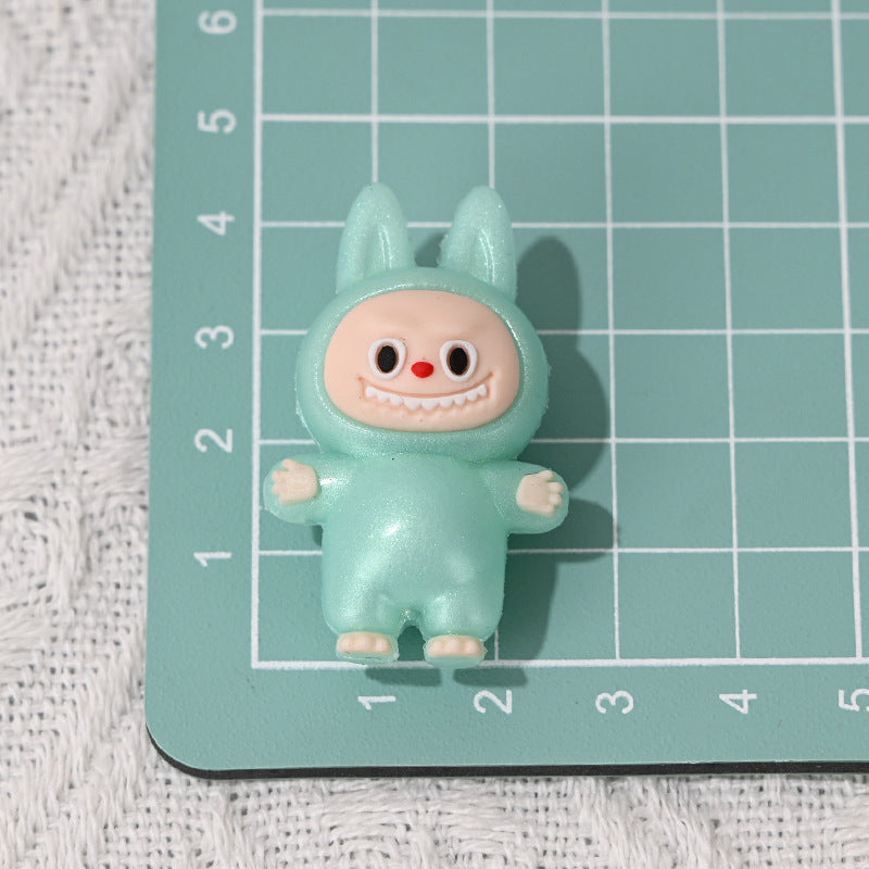 Wholesale 10pcs Rubber Cute Cartoon Beads DIY Bead Accessories