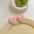 Wholesale spray painted candy color heart shaped acrylic earrings