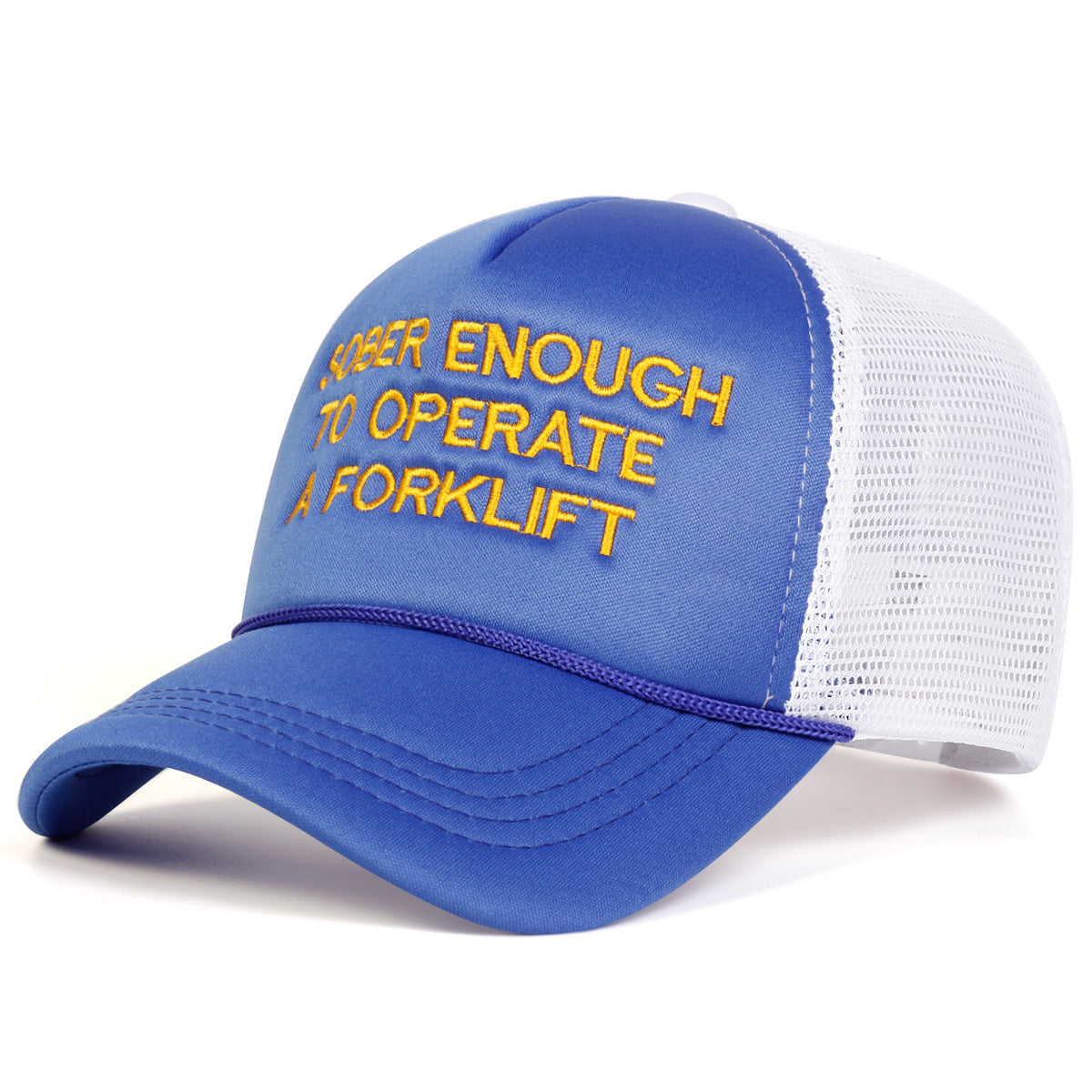 Wholesale Letter embroidered breathable mesh baseball cap