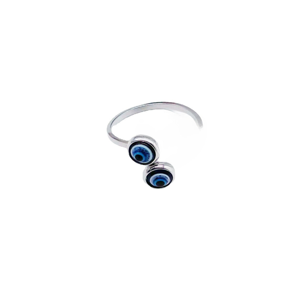Wholesale Demon Eye Stainless Steel Open Adjustable Ring