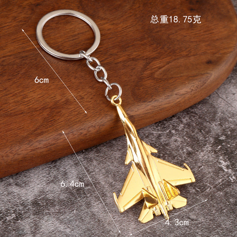 Wholesale Alloy Airplane Model Keychain