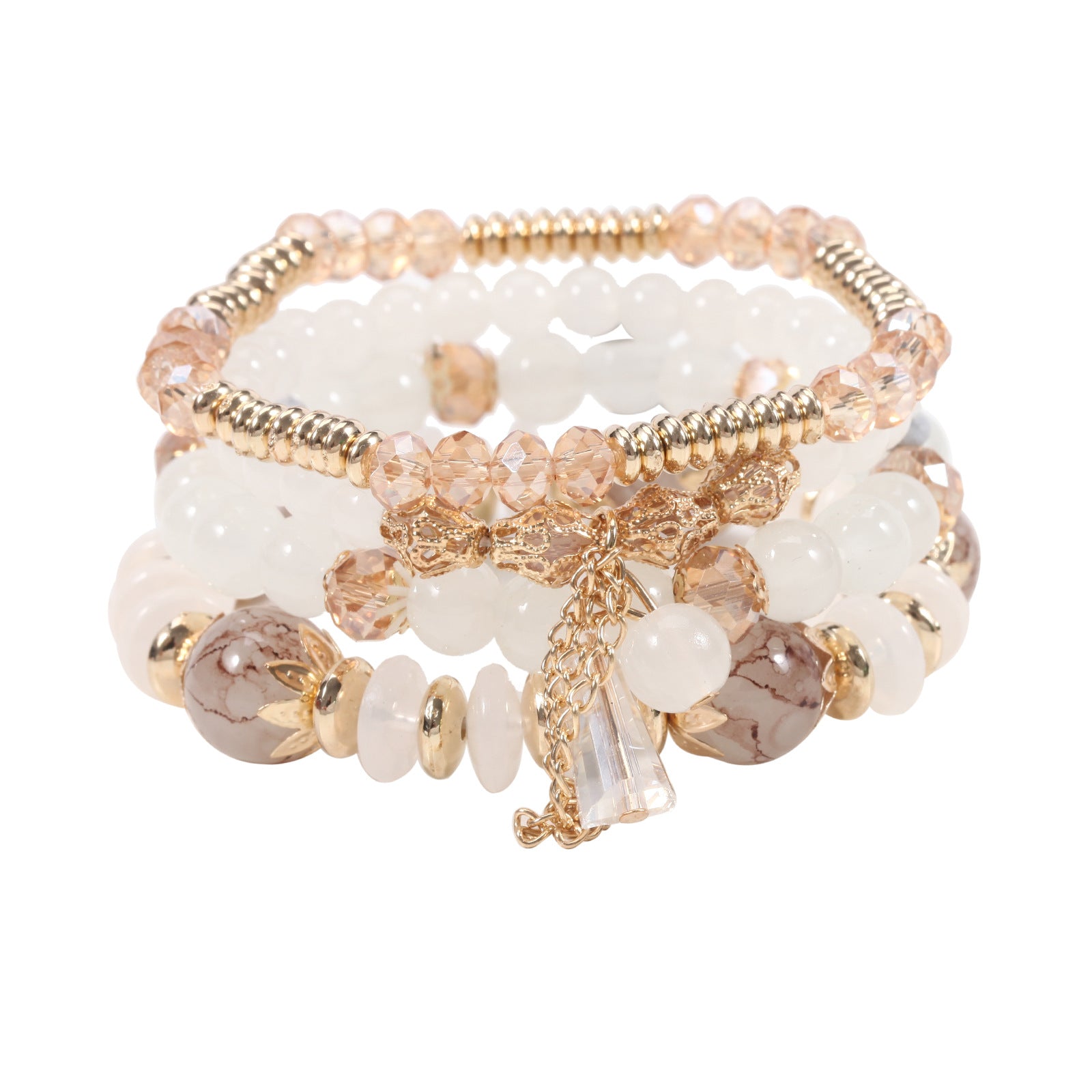 Wholesale Boho Bracelet Tassel Stained Glass Bohemian ACC-BT-XinY001