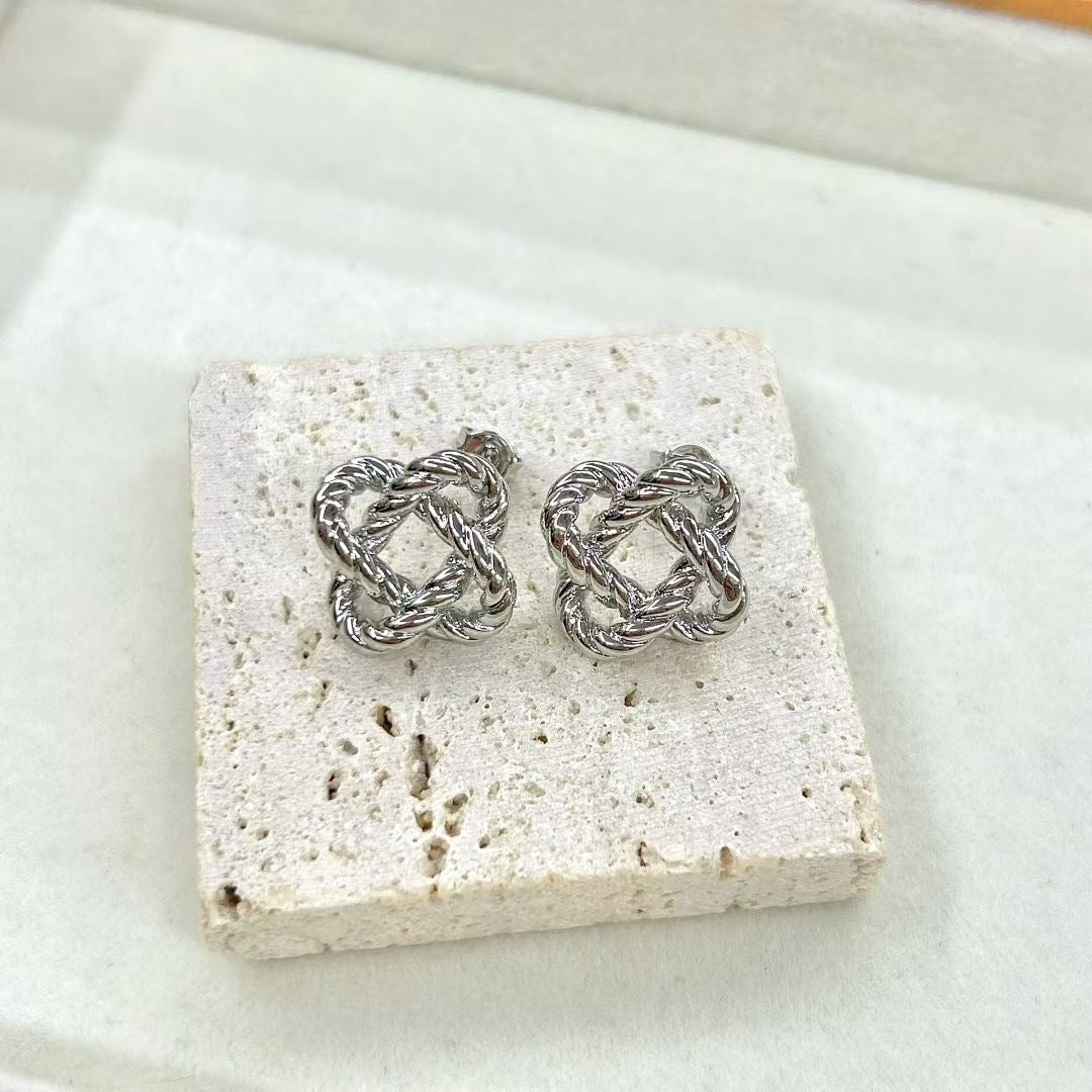 Wholesale Braided Chinese knot earrings