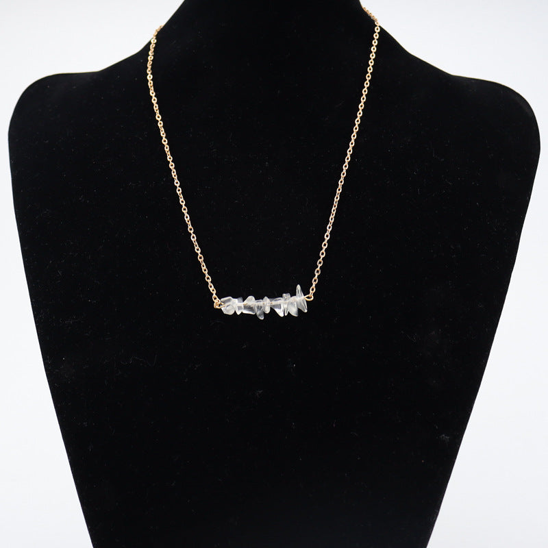 Wholesale Bohemian Style Natural Gravel Necklace