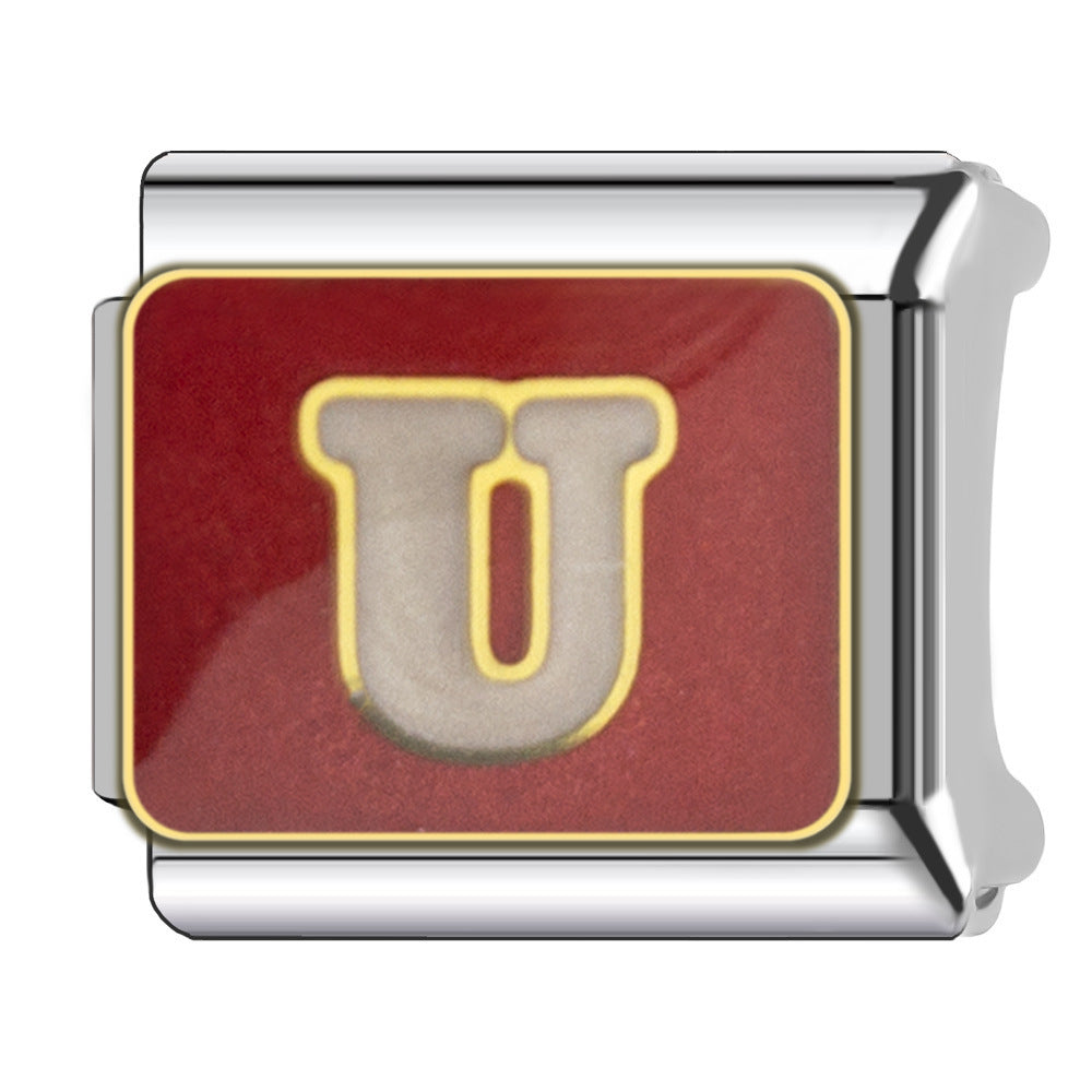 Wholesale  Italian Charm Bracelet 9mm DIY heart Creative Stainless Steel Composable Bracelet