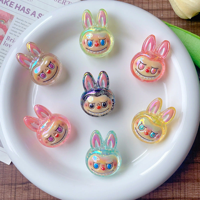 Wholesale 10pcs Plastic Cute Cartoon Beads DIY Bead Accessories