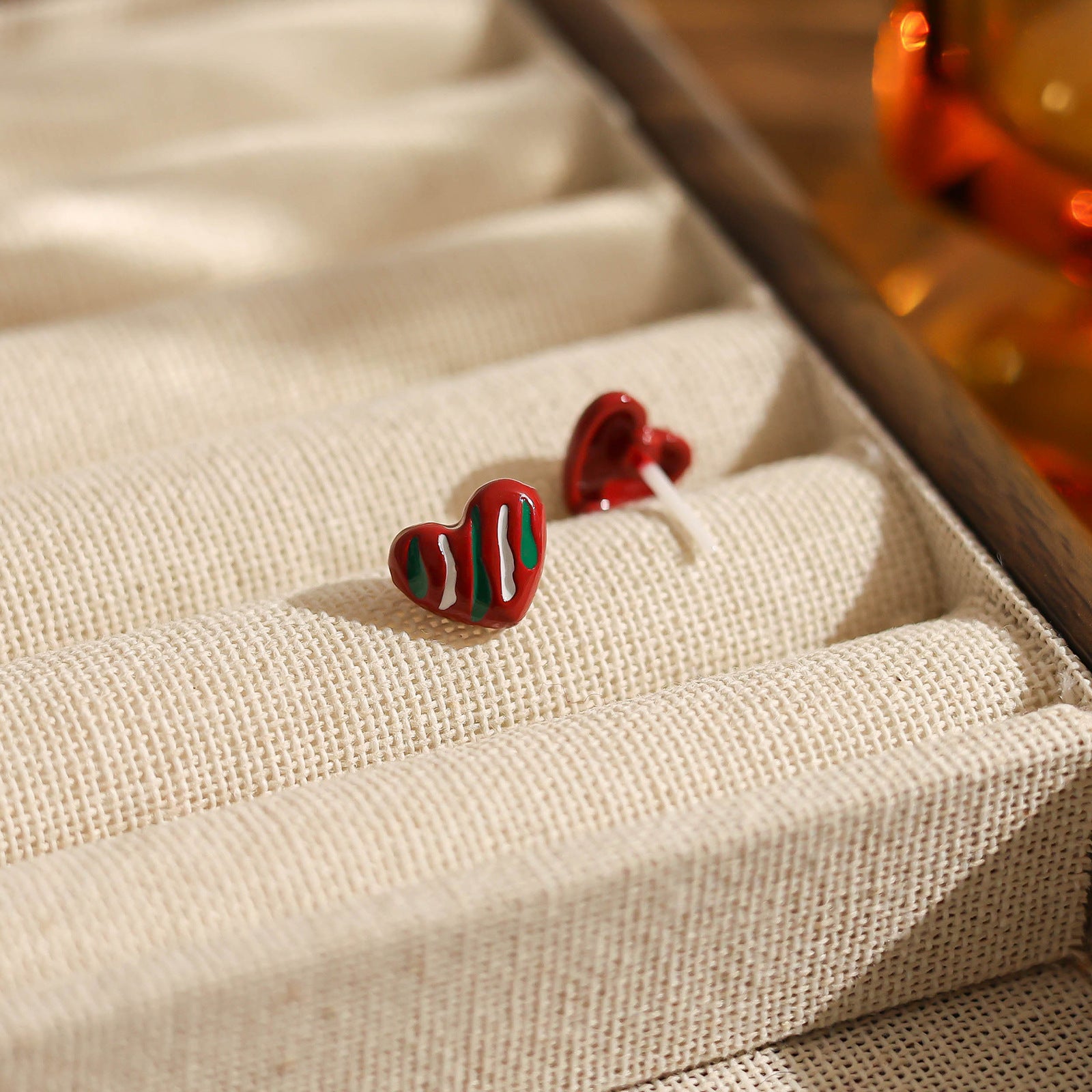 Wholesale Bioceramic Sleep-Friendly Earrings Cute Sweet Jewelry Accessory for Women