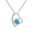 Wholesale S925 Neck Chain Love Heart Shape Necklace