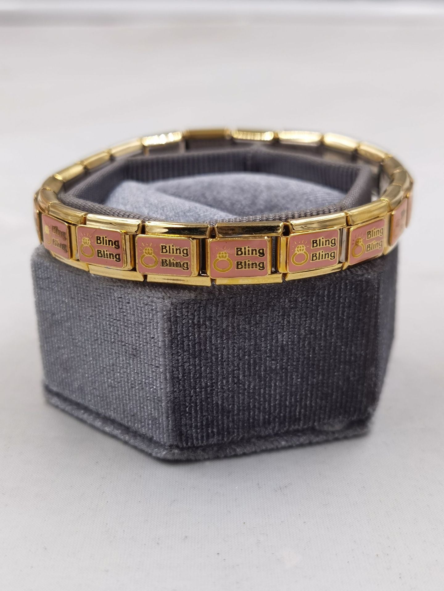 Wholesale Italian Charm Bracelet Charm Module Stainless Steel Bracelet 9mm DIY Pattern Free Stitching Detachable Composable Bracelet ACC-BT-XY001