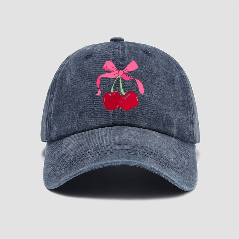 Wholesale Cherry Bow Baseball Cap