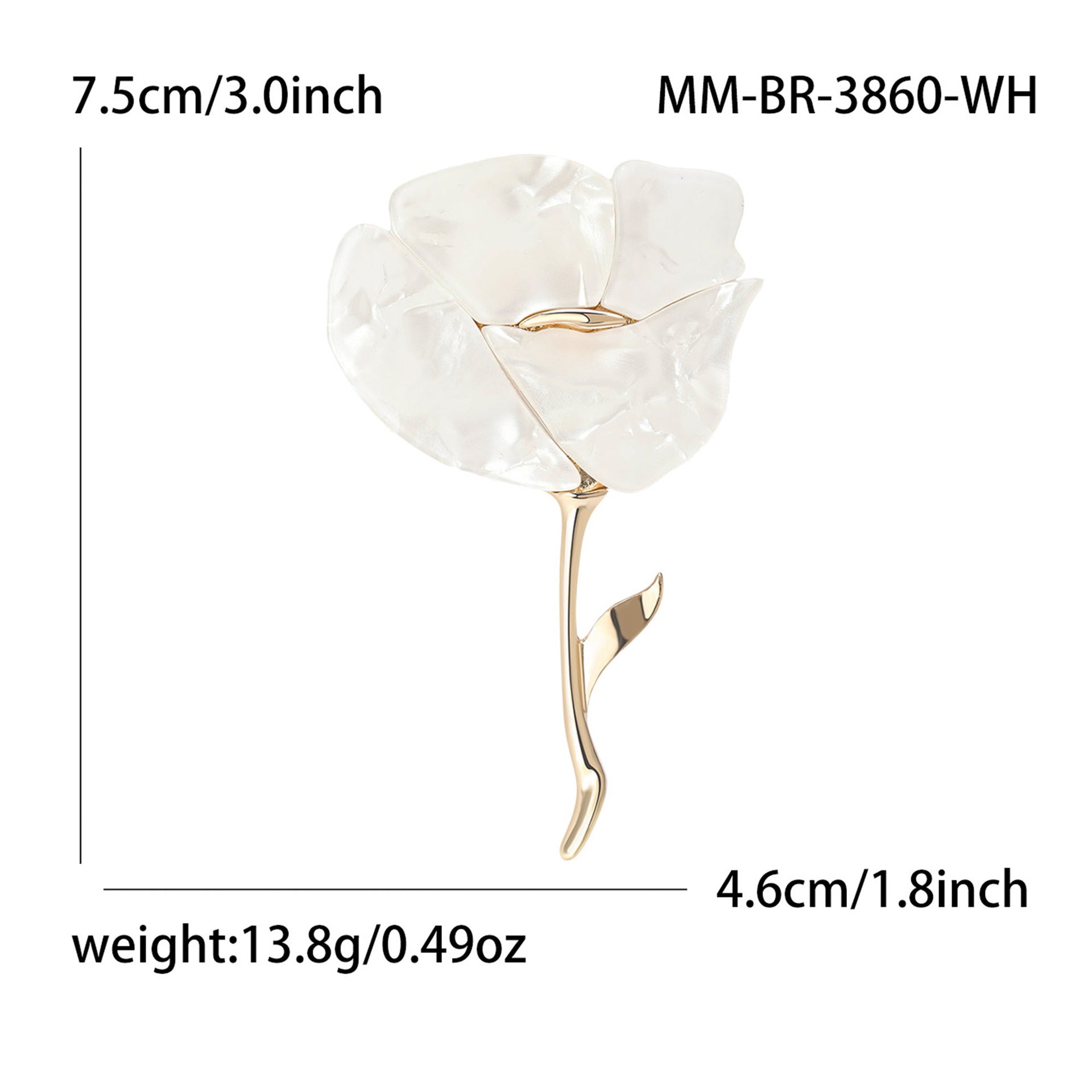 Wholesale Sweet Red Brooch Alloy Pin Fashionable Women S Decorative Accessory For Daily Outfits